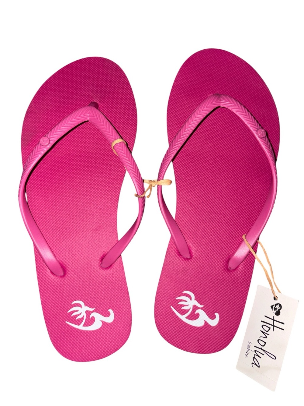Honolua Women's Pink Flip Flop Sandals